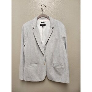Talbots Aberdeen Blazer - Size 16 WP Grey Gold button detail, fully lined